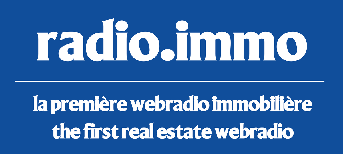 logo radio immo vector